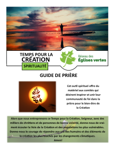 Guide de priere